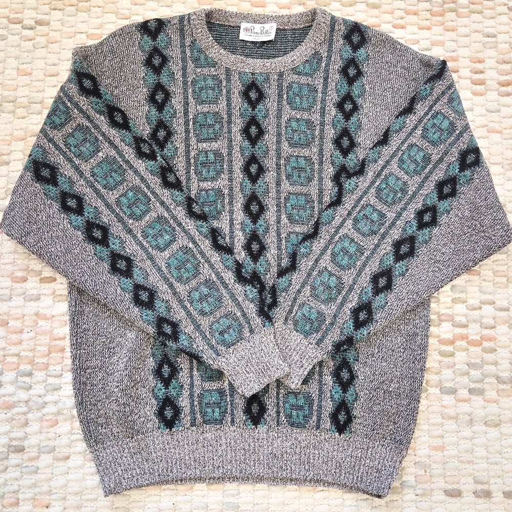 Vintage Prince Bellini Knit Sweater – Made in Canada – Size M